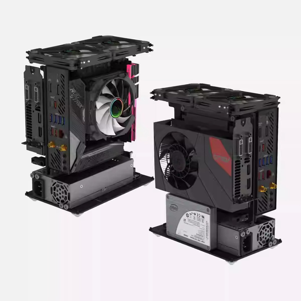 A4 Size Mini‑ITX Computer Chas - Sff Mini Itx Cnc Aluminum Chassis recension och pris