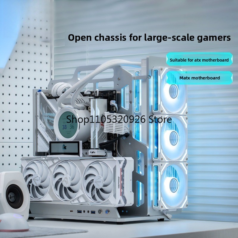 Open Air Frame Case, Aluminum  - Aluminum Open Frame Test Bench Water Cooling recension och pris