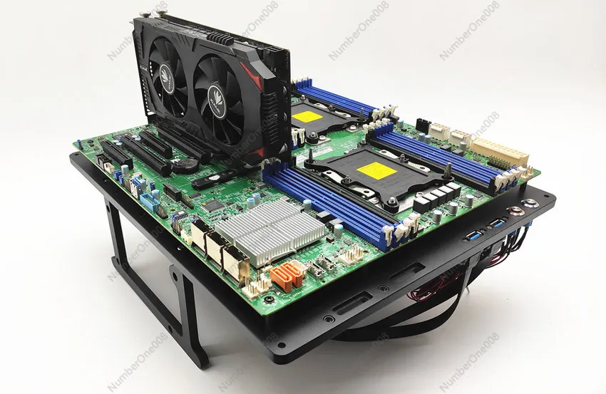 EATX Dual Server Motherboard O - Aluminum Open Frame Test Bench Water Cooling recension och pris