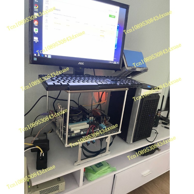 Open Frame Aluminum Computer C - Aluminum Open Frame Test Bench Water Cooling recension och pris