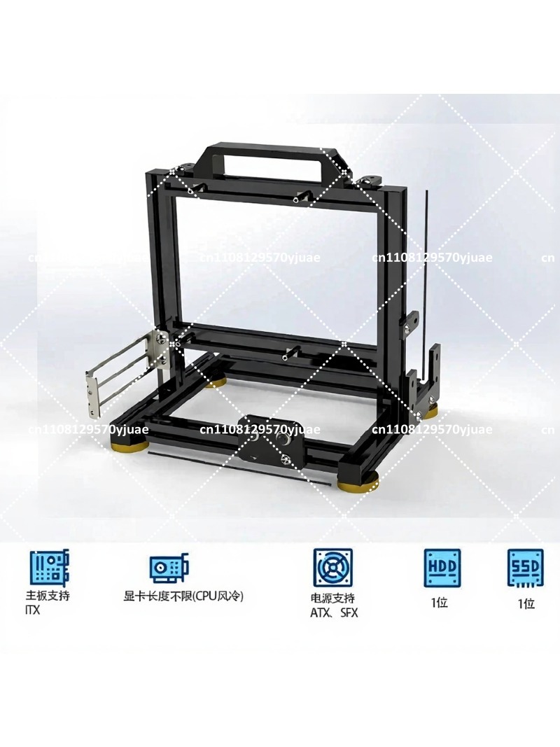 Aluminum Open Air PC Test Benc - Aluminum Open Frame Test Bench Water Cooling recension och pris