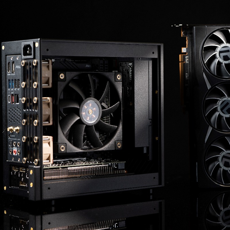 LP P6 ITX Case Aluminum CNC Mi - Sff Mini Itx Cnc Aluminum Chassis recension och pris