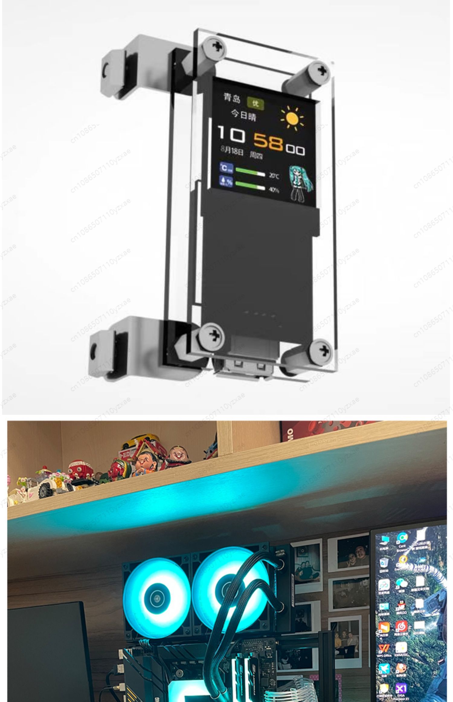 Portable All Aluminum Open Air - Aluminum Open Frame Test Bench Water Cooling recension och pris