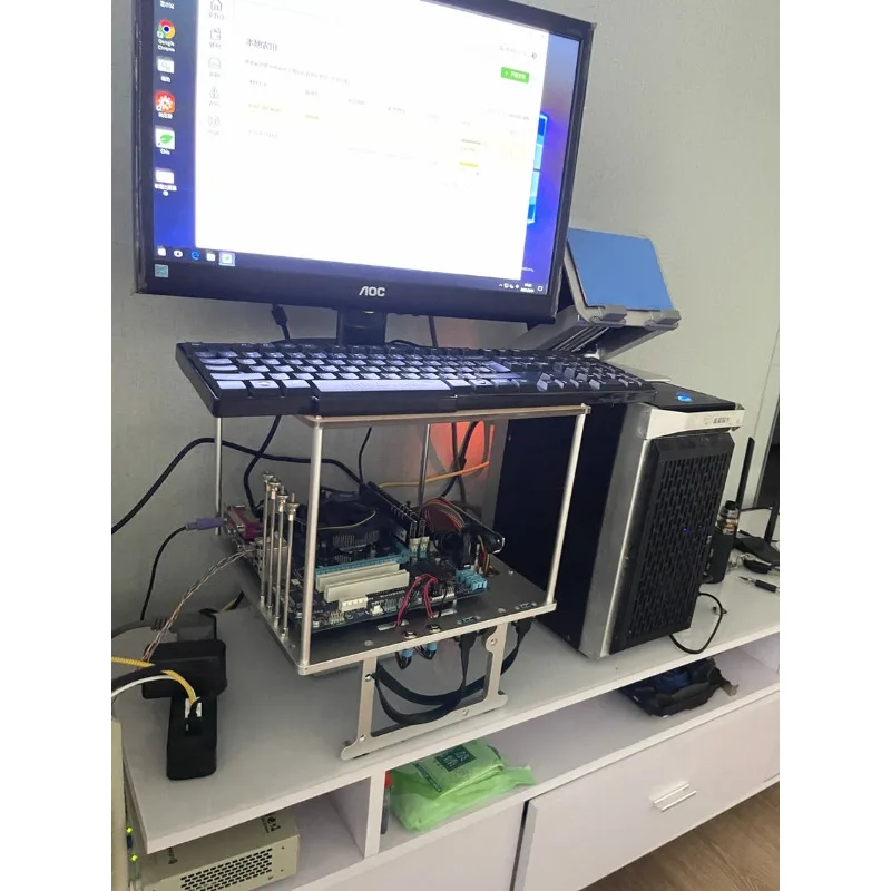 2026 Open Frame Aluminum Compu - Aluminum Open Frame Test Bench Water Cooling recension och pris